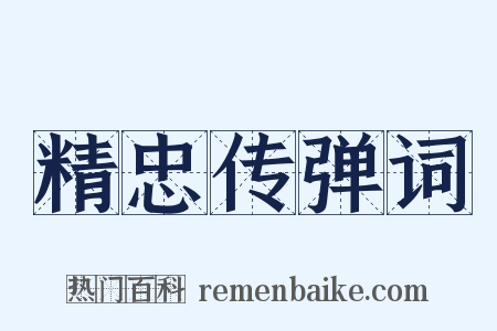精忠传弹词是什么意思的图片